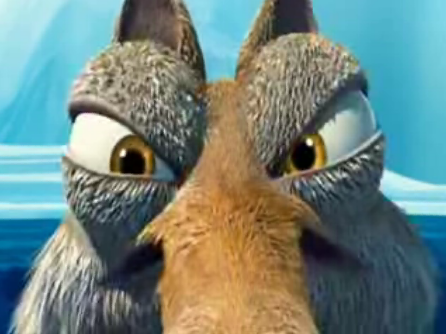Scrat en colère !!