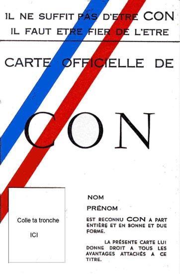 passeport pour les cons !!