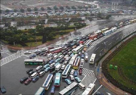 embouteillage infernal !!