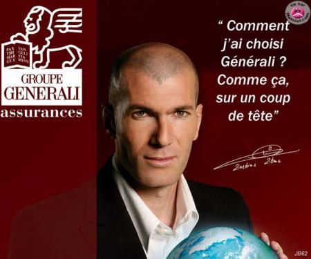 la pub de zidane ....